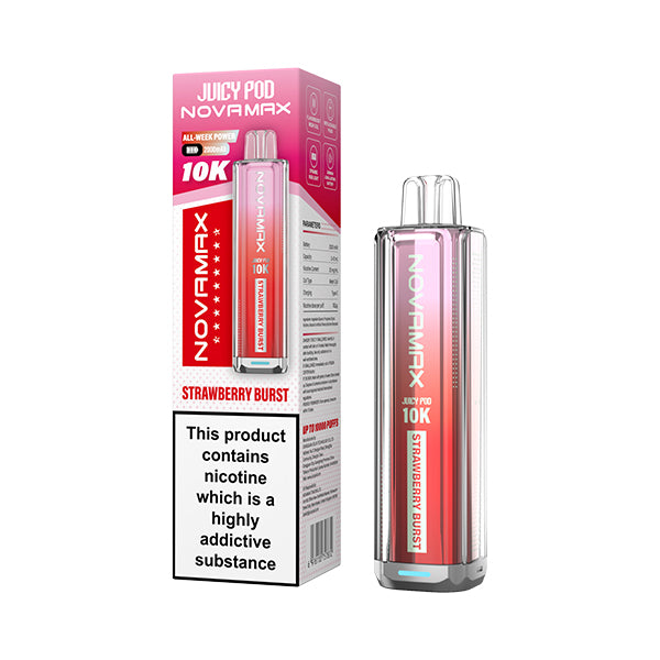 Strawberry Burst - Juicy Pod Nova Max 10k Kit