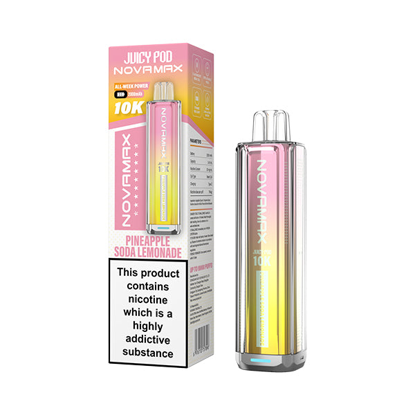 Pineapple Soda Lemonade - Juicy Pod Nova Max 10k Kit