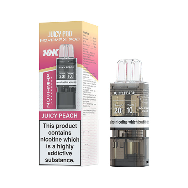 Juicy Peach - Juicy Pod Nova Max 10k Refill