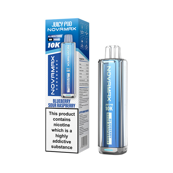 Blueberry Sour Raspberry - Juicy Pod Nova Max 10k Kit