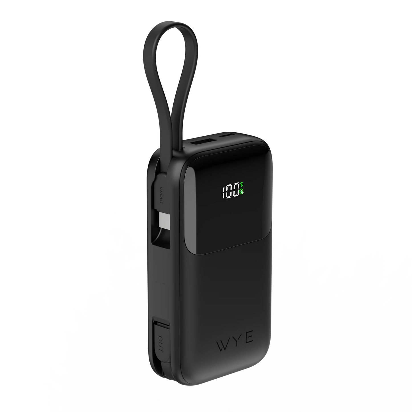 WYEFLUX - 20000mAh Fast Charging Power Bank With Built In Cables
