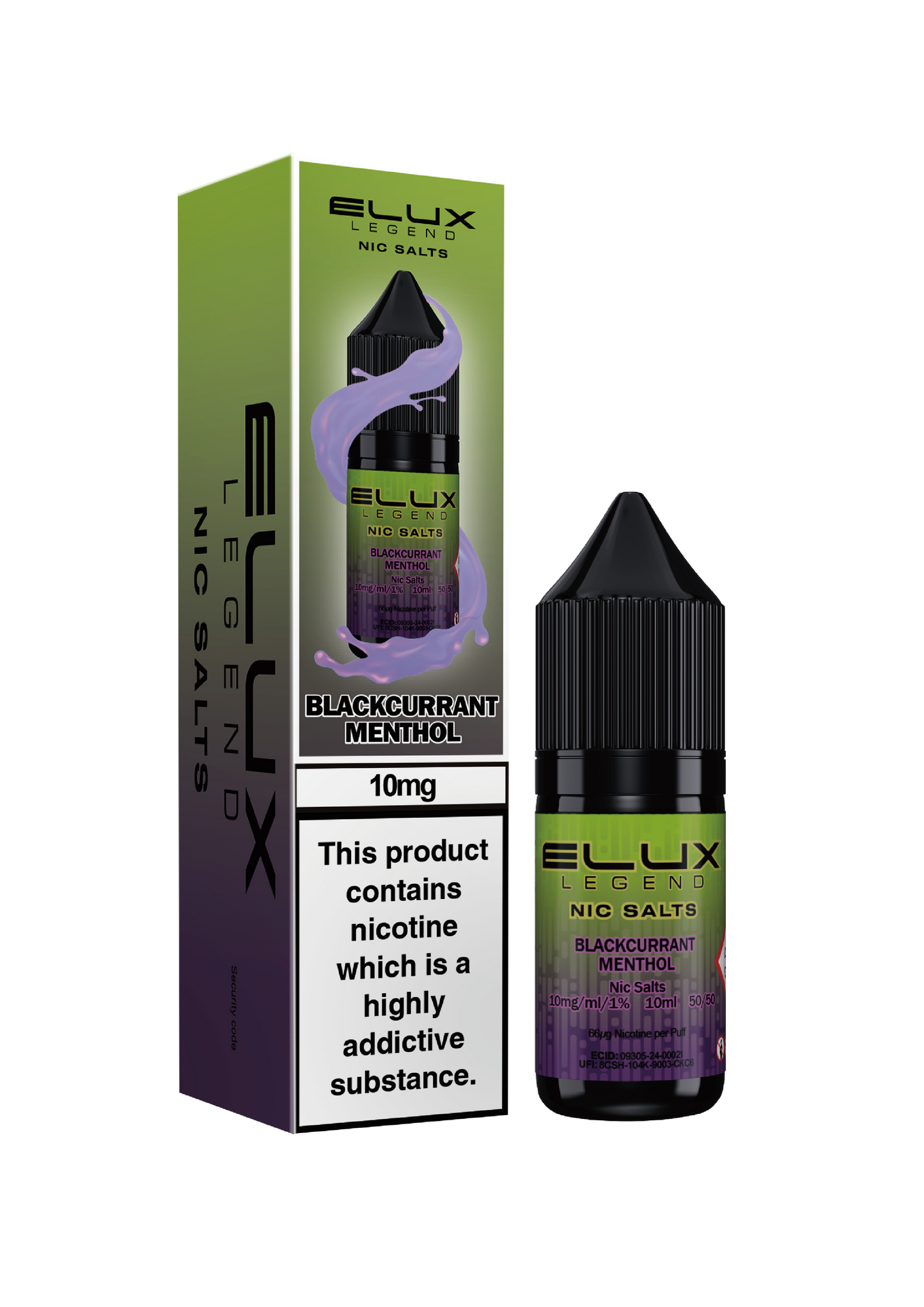 Blackcurrant Menthol - Elux