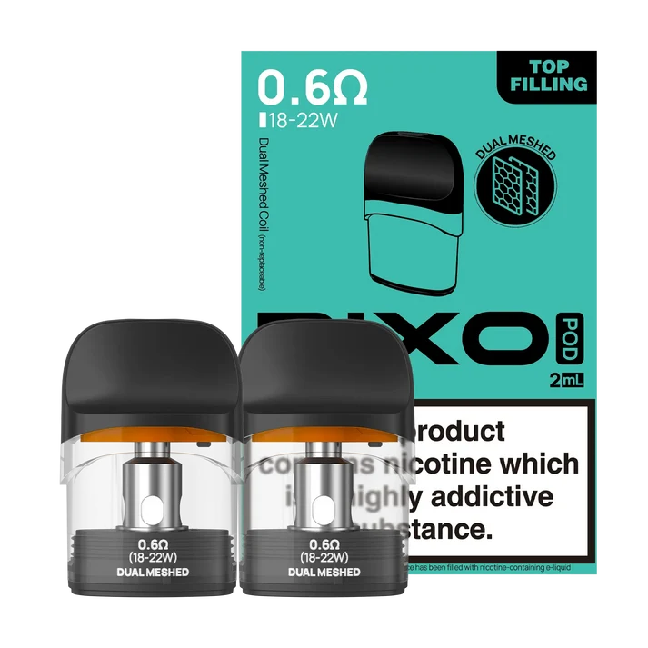 Aspire - Pixo 0.6Ω Top Filling Dual Mesh Replacement Pod