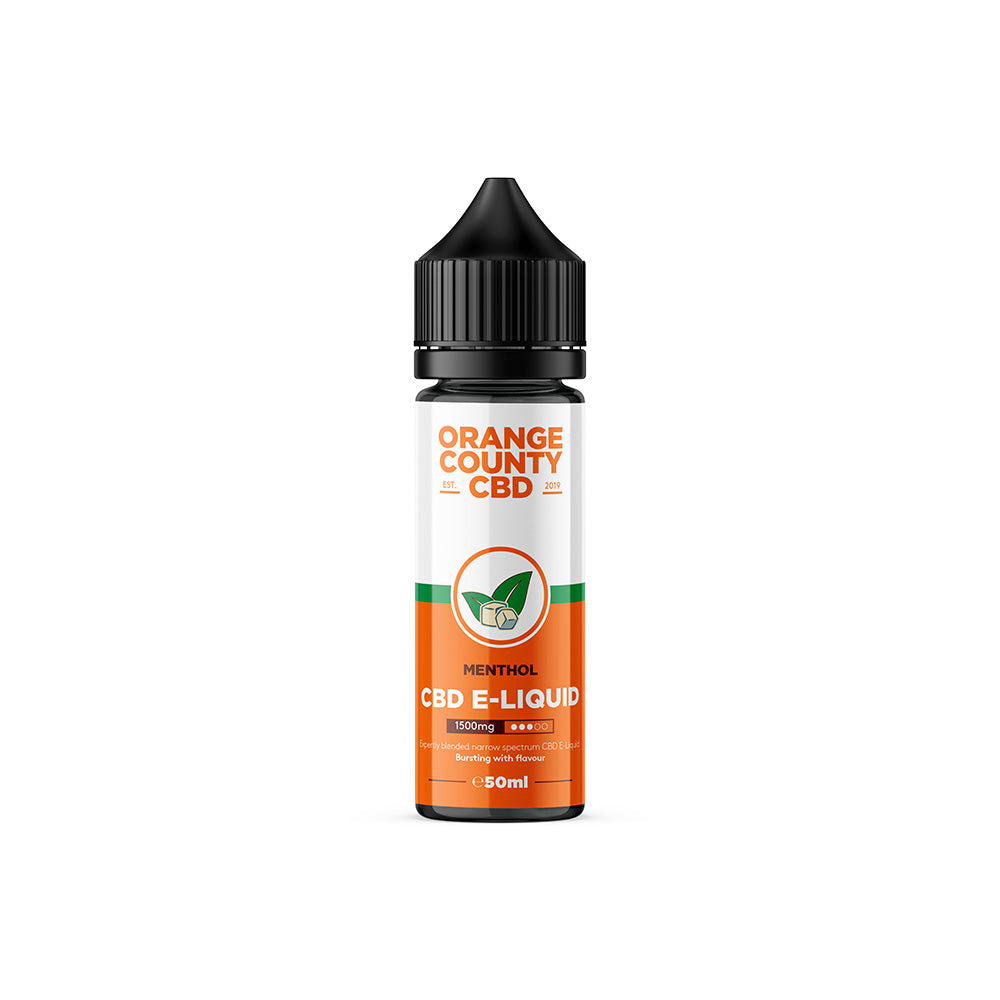 1500mg Menthol CBD E-Liquid - 50ml