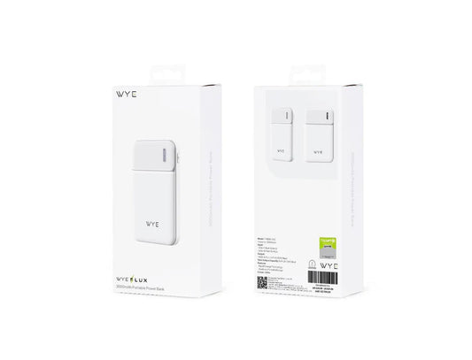 WYEFLUX - 3000mAh Power Bank