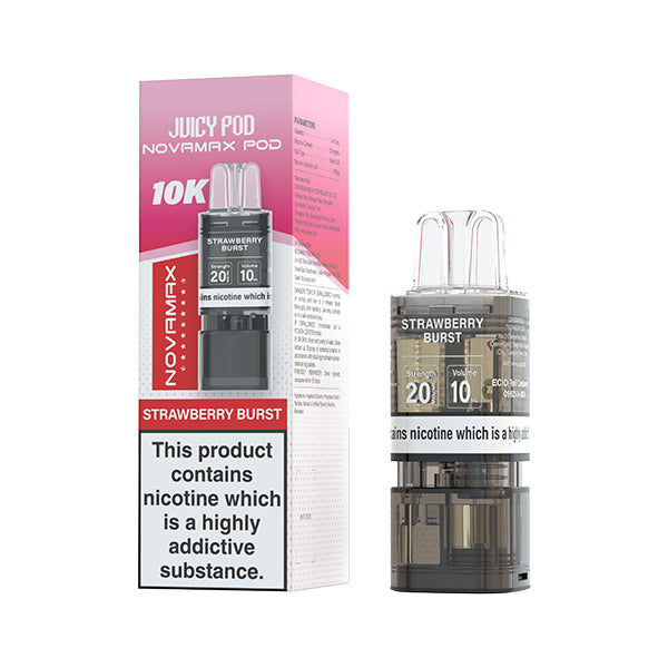 Strawberry Burst - Juicy Pod Nova Max 10k Refill