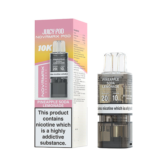 Pineapple Soda Lemonade - Juicy Pod Nova Max 10k Refill