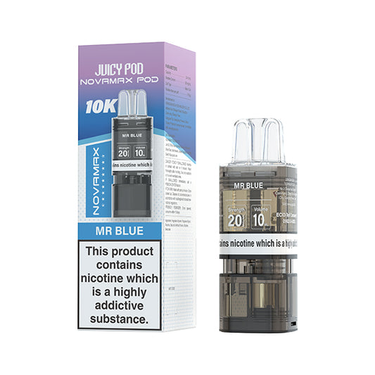 Mr Blue - Juicy Pod Nova Max 10k Refill