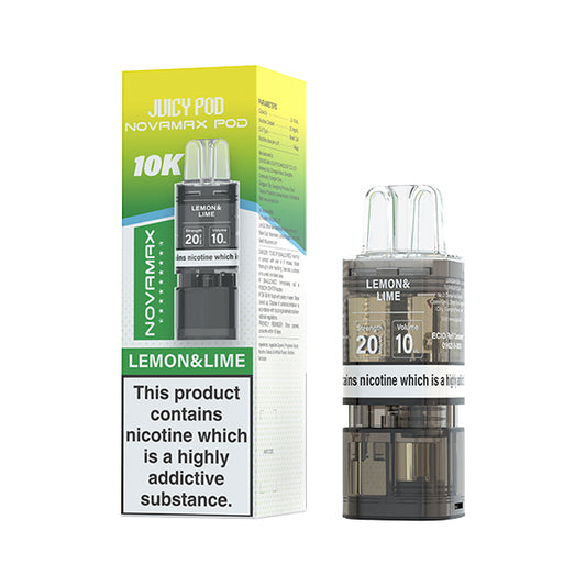 Lemon & Lime - Juicy Pod Nova Max 10k Refill