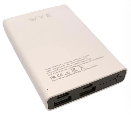 WYEFLUX - 5000mAh Portable Power Bank