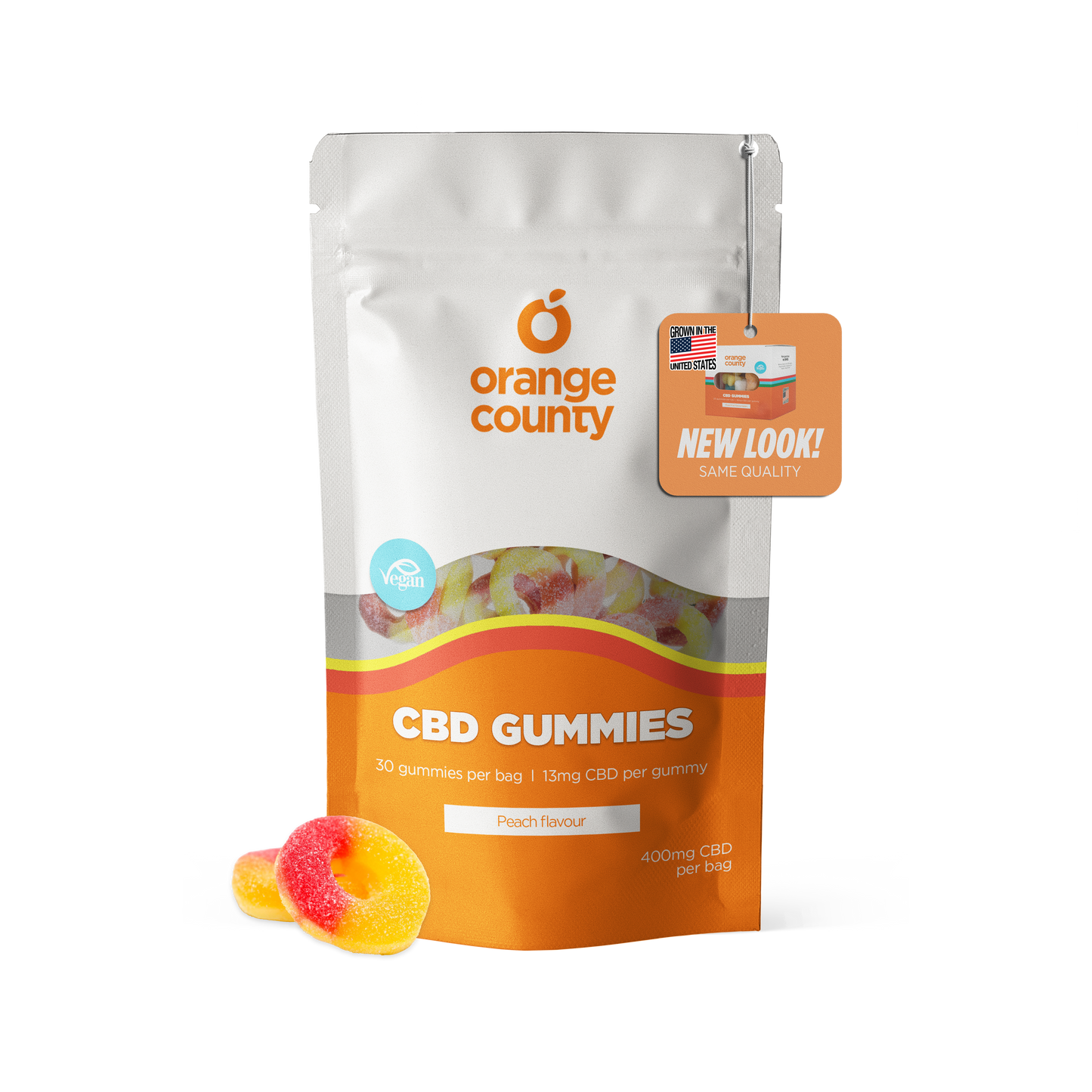 400mg CBD Gummy Rings - 30x 13mg Gummies