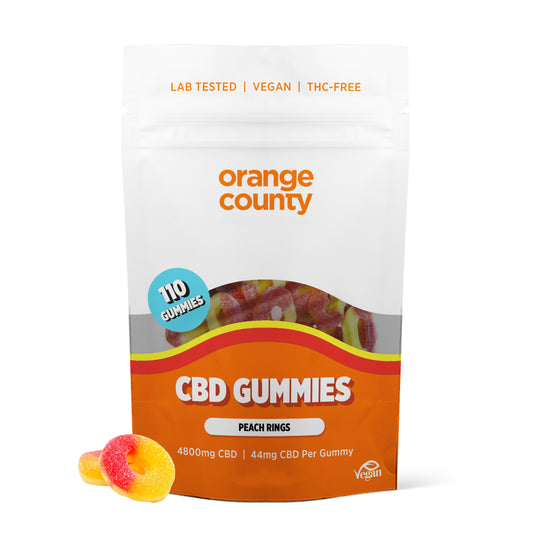4800mg CBD Gummy Rings - 110x 44mg Gummies
