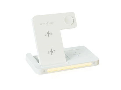 WYEFLUX - 15w 3in1 Wireless Charging Stand With LED
