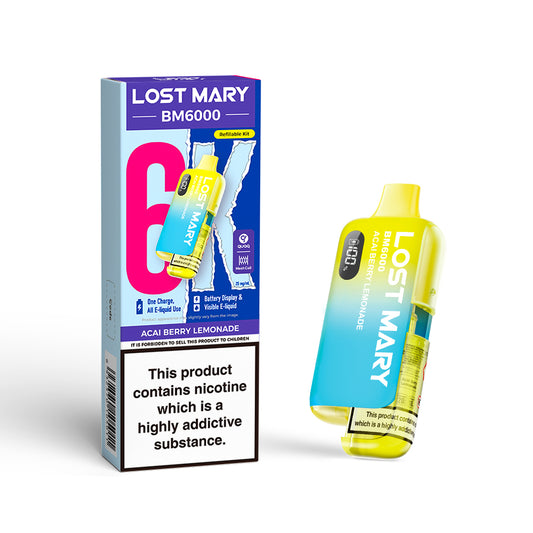 Acai Berry Lemonade - Lost Mary BM6000