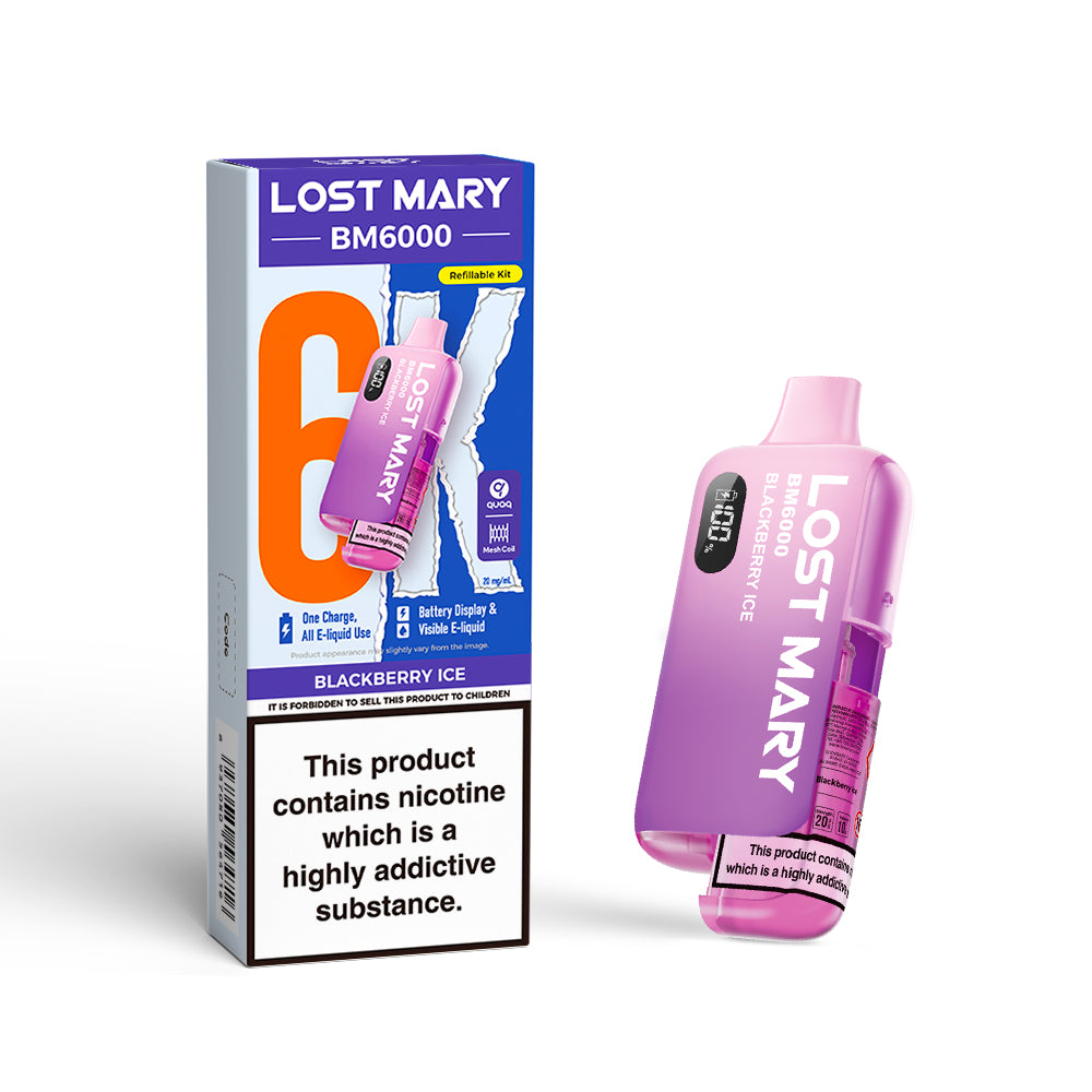 Blackberry Ice - Lost Mary BM6000