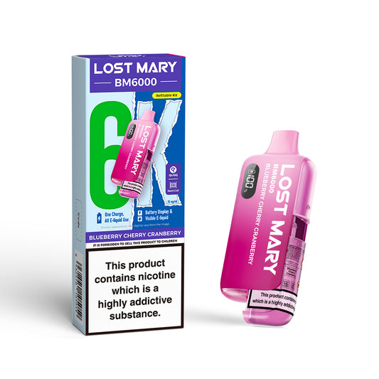 Blueberry Cherry Cranberry - Lost Mary BM6000