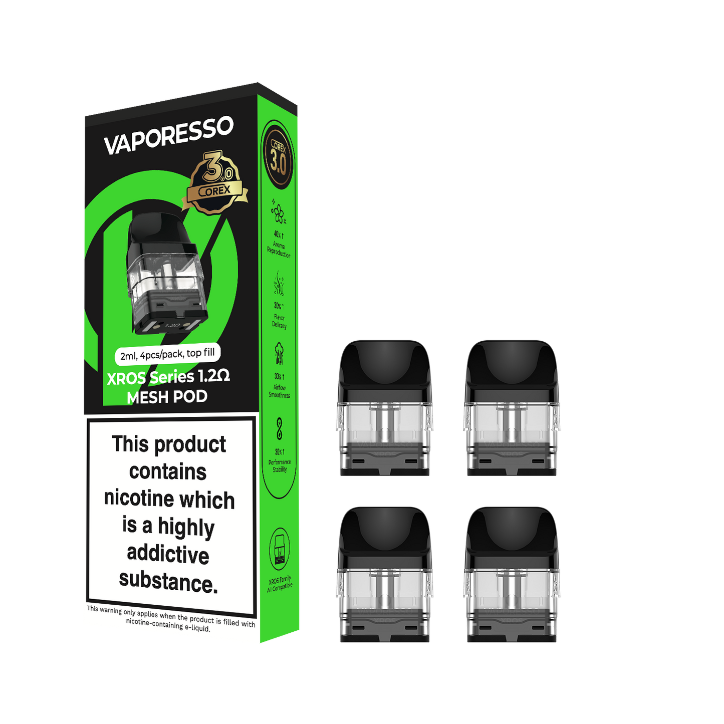 Vaporesso Xros 1.2Ω Pod Corex 3.0