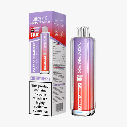 Cherry Berry - Juicy Pod Nova Max 10k Kit