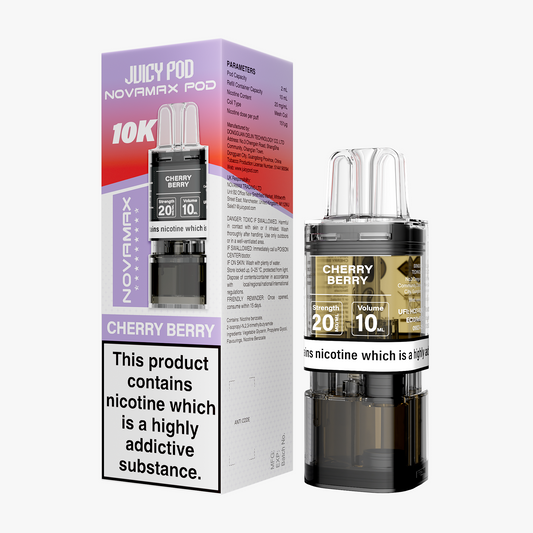 Cherry Berry - Juicy Pod Nova Max 10k Refill
