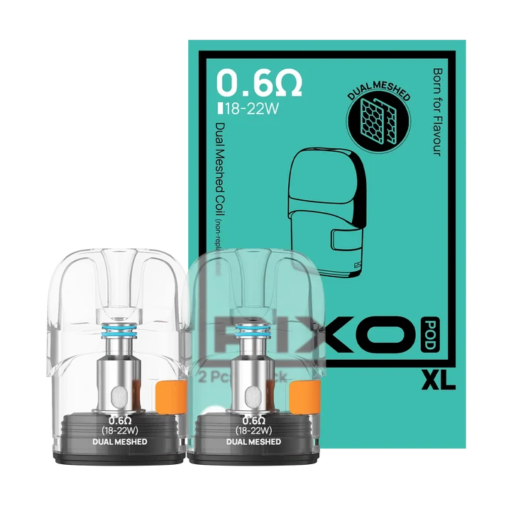 Aspire - Pixo 0.6Ω Dual Mesh Replacement Pod