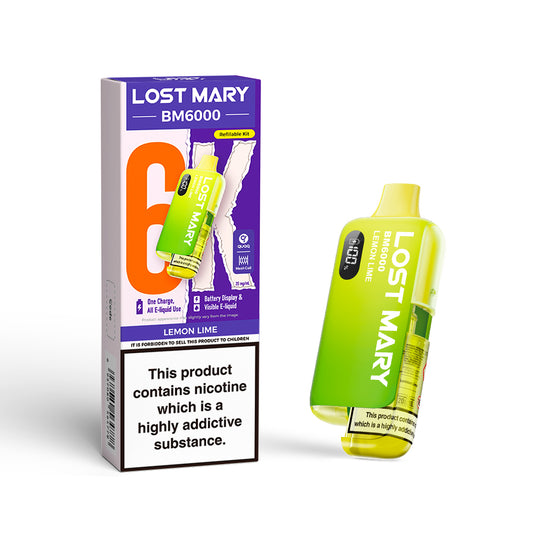 Lemon Lime - Lost Mary BM6000