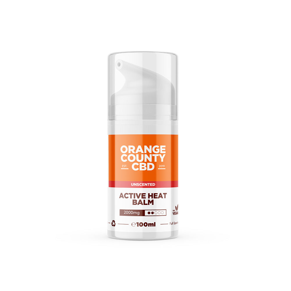 2000mg - CBD Active Heat Balm - 100ml