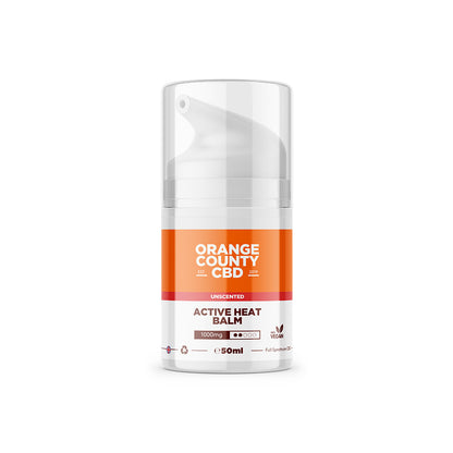 1000mg - CBD Active Heat Balm - 50ml