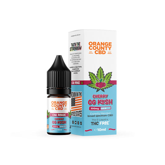 300mg Cherry OG Kush E-Liquid - 10ml