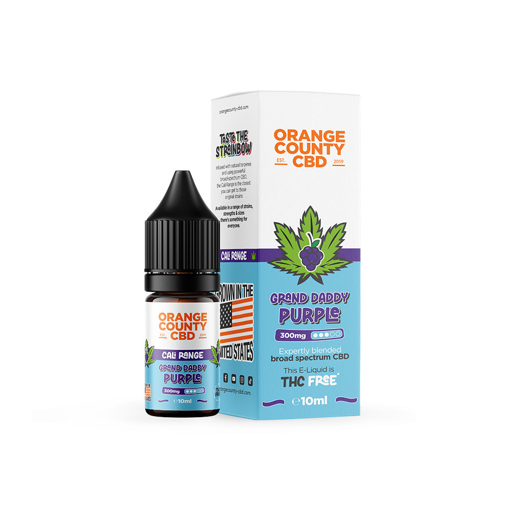 300mg Grand Daddy Purple E-Liquid - 10ml