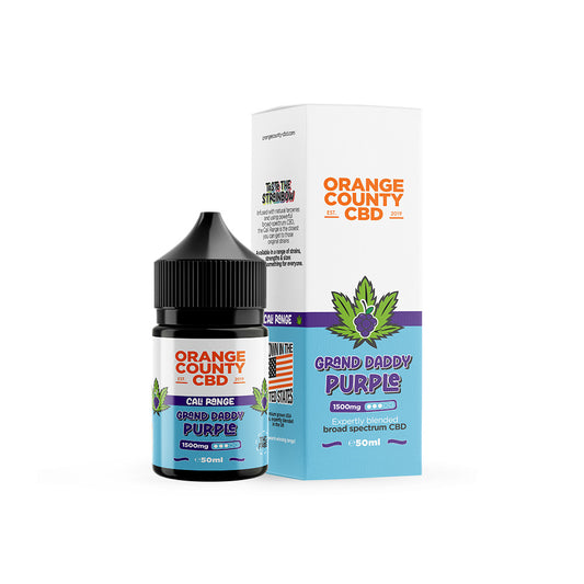 1500mg Grand Daddy Purple CBD E-Liquid - 50ml