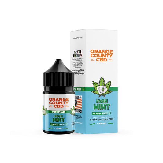 1500mg Kush Mint CBD E-Liquid - 50ml