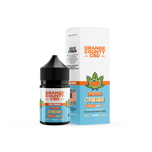 1500mg Orange Cream E-Liquid - 50ml