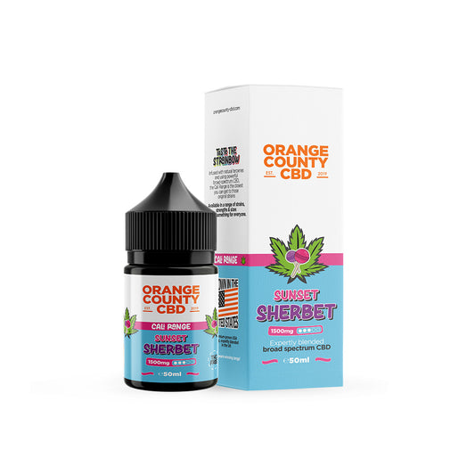 1500mg Sunset Sherbet E-Liquid - 50ml