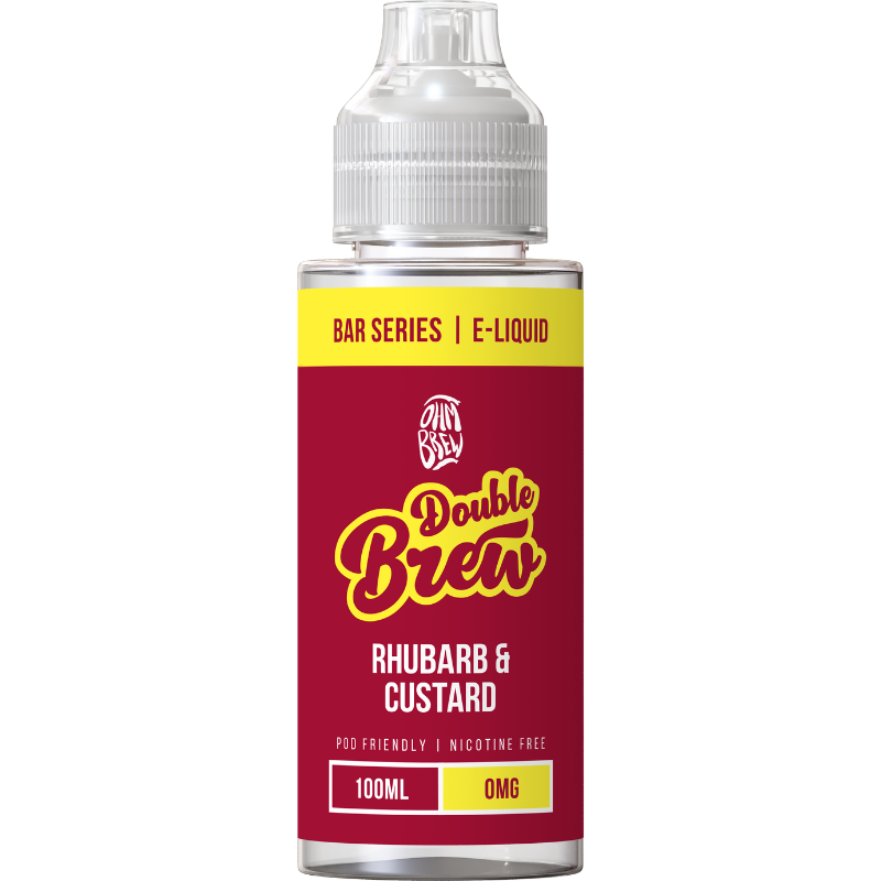 Rhubarb Custard - Ohm Brew Double Brew 100ml