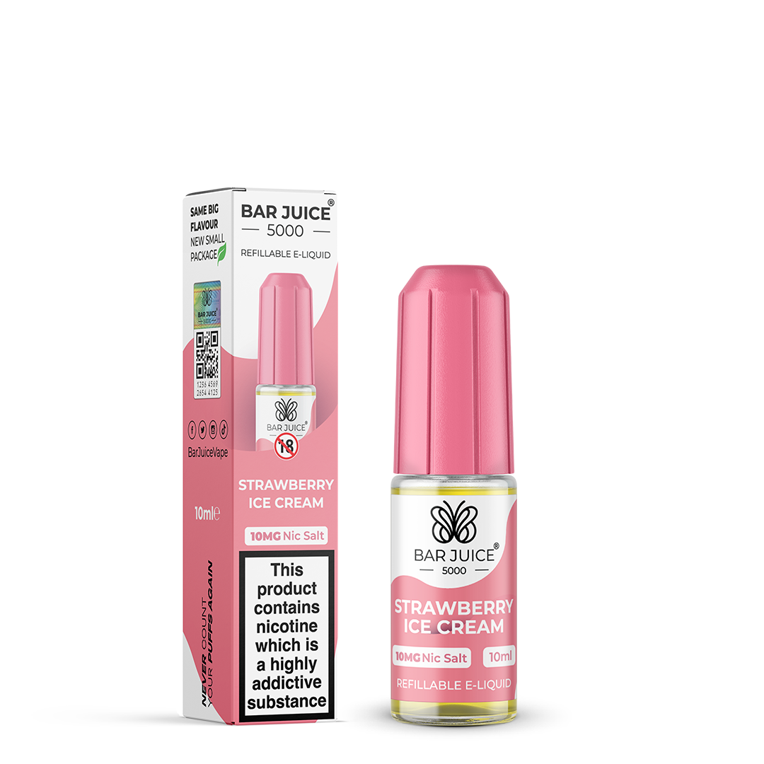 Strawberry Ice Cream - Bar Juice 5000