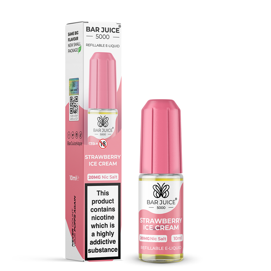 Strawberry Ice Cream - Bar Juice 5000