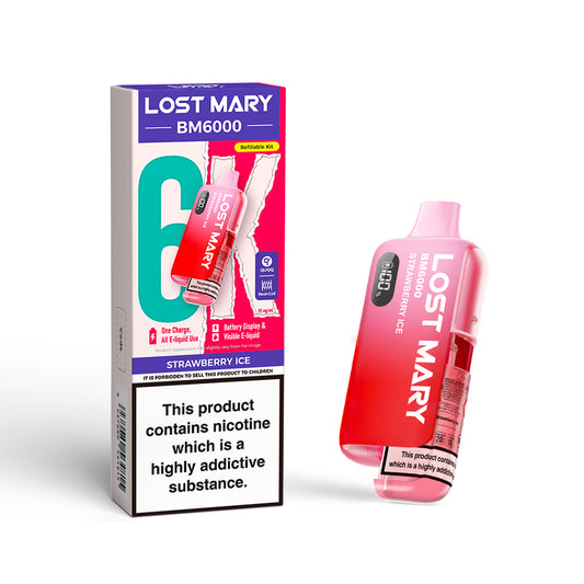 Strawberry Ice - Lost Mary BM6000