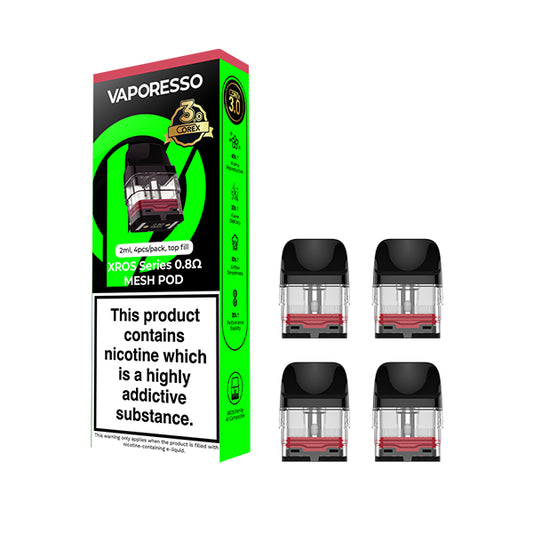 Vaporesso Xros 0.8Ω Pod Corex 3.0