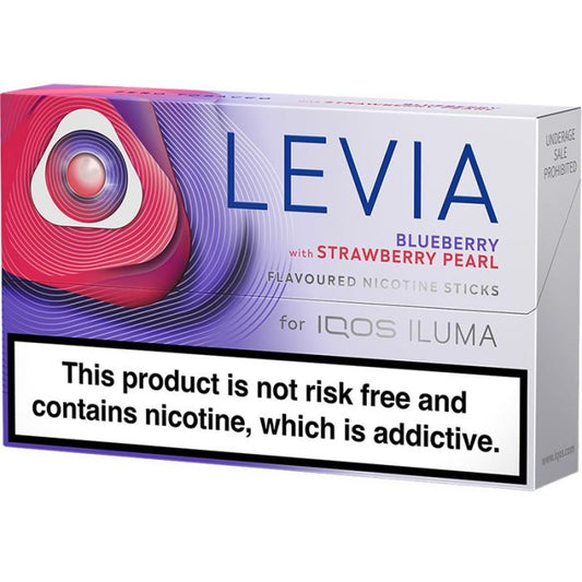 Blueberry With Strawberry Pearl - Levia Zero Tobacco