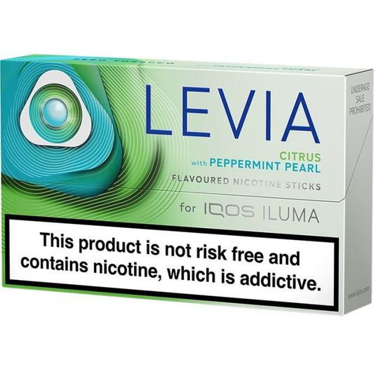 Citrus With Peppermint Pearl - Levia Zero Tobacco