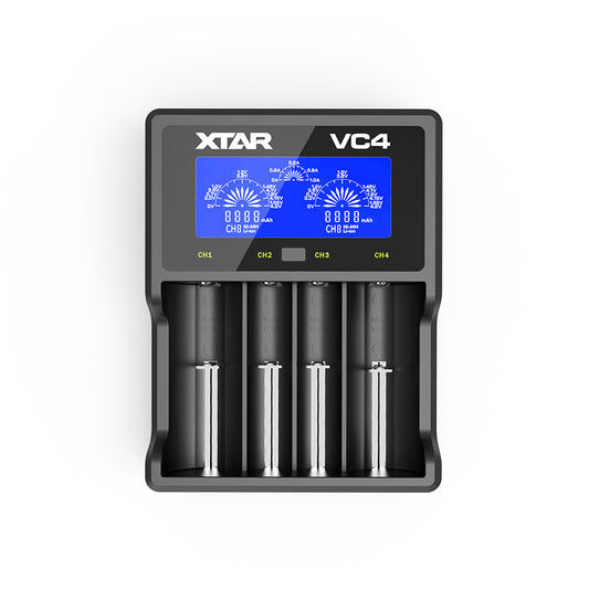Xtar - VC4 USB LCD Li-ion/Ni-MH Battery Charger