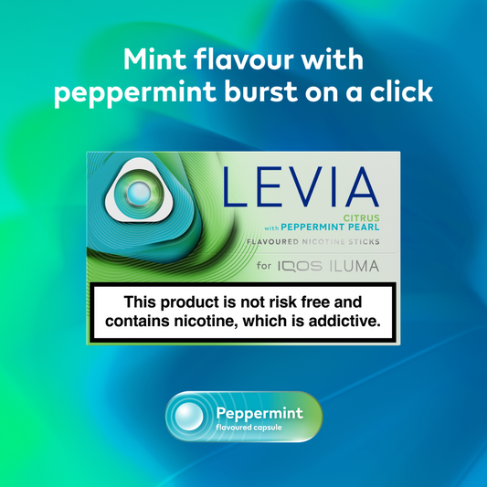 Citrus With Peppermint Pearl - Levia Zero Tobacco