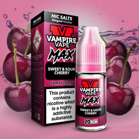 Sweet & Sour Cherry - Vampire Vape VMax